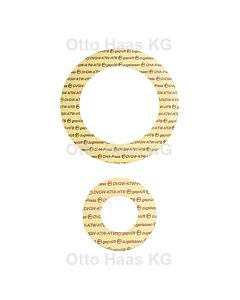HAAS OHA-Press flange seal 8906 DN 65, PN 6, 65x110mm, according to DIN 2631