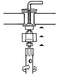 Haro theft device 400736 SM 6, fastening key