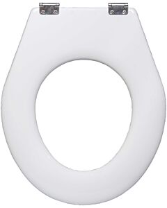 Abattant de toilette Haro Junior 031-0002 noir, sans couvercle, charnière en acier inoxydable