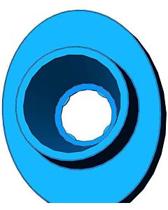 Haro match0 403724 FFK, pour écrou FastFix