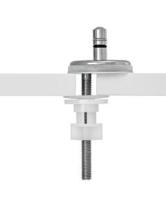 Hamberger Classic Scharnier 404146 C0202Y, Edelstahl, Höhe 24 mm, SoftClose, FastFix
