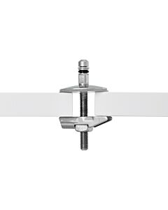 Haro hinge SoftClose flat 409466 hinge stainless steel, BVO folding dowel, pivot point height 19mm