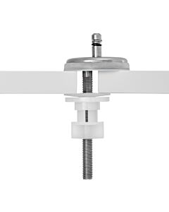Haro hinge SoftClose flat 410169 hinge stainless steel, FastFix nut, pivot point height 21mm