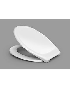Haro Haromed Basic WC siège 531710 blanc , charnières en acier inoxydable, SolidFix, excentrique