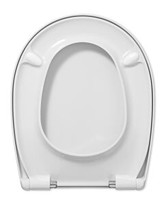 Haro WC seat 530966 stainless steel hinges, FastFix nut, anemone