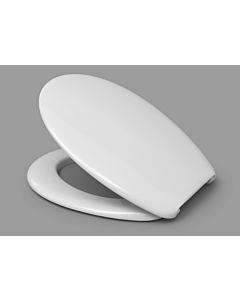 Haro Lago WC-Sitz 529950 Scharniere Edelstahl, FastFix, 2-Punkt, pergamon