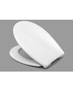 Haro WC seat Lavas 527655 white, stainless steel hinges, softclose