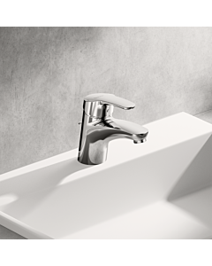 Hansa Hansamix Waschtischarmatur 01092283 Ablaufgarnitur, flexible Druckschläuche, chrom