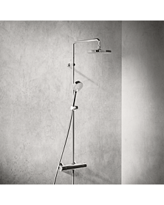 système de douche Hansa Hansamicra 44350130 thermostat, projection 445-470mm, chromé