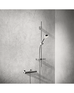 Hansa HANSAMICRA shower thermostat 48150171 exposed, 3-jet, chrome