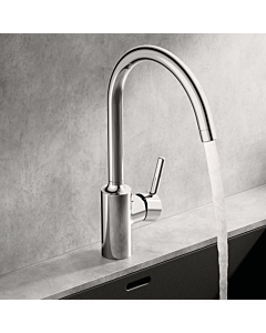 Robinet de cuisine HANSAVANTIS Hansa 52202267 à commande latérale, saillie 247 mm, chromé