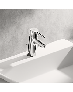 Hansa Hansavantis mitigeur lavabo levier à goupille, avec garniture de vidage , saillie 109mm, chromé