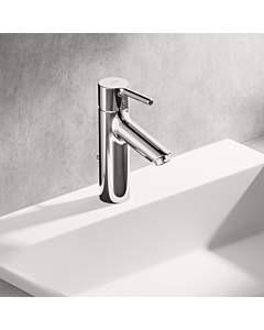 Hansa Hansavantis Waschtischarmatur 52562267 Pinhebel, mit Ablaufgarnitur, Ausladung 114mm, chrom