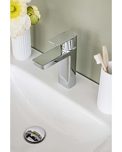 Hansa Hansastela Waschtischarmatur 57192273 chrom, ohne Ablaufgarnitur, Ausladung 106mm