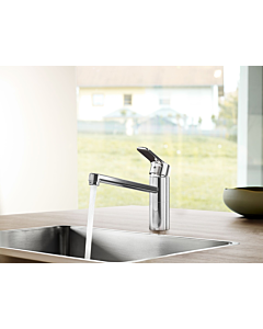 Hansa HANSABASIC kitchen tap 55482203 swivel, projection 223mm, DN 15, chrome