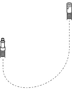 Hansa Metallschlauch 59902137  1250 mm,  G3/8" x M 15 x 1