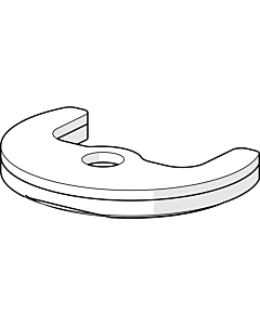 Hansa Spannplatte mit Gummi 59904765 Ersatzteil