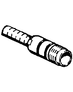 Hansa Schlauch 59906726 1200 mm, M20 x 1,5 x M14 x 1