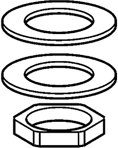 Hansa screw connection 59910705