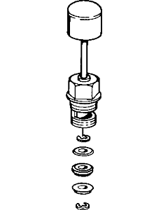 Hansa pull button switch chrome 59910803 chr