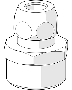 Hansa hose connector G3/8 X G3/4 59910940 G3/4 X G3/8
