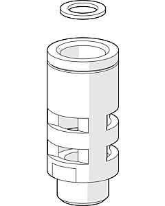 Hansa interrupteur de tuyau 59911330 modèle A2, chromé