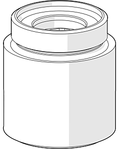 raccord fileté Hansa G1/2 59911384 M 18 x 2000