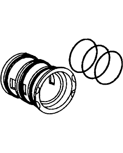 Hansa adapter thermostat Vario flush-mounted 59911514