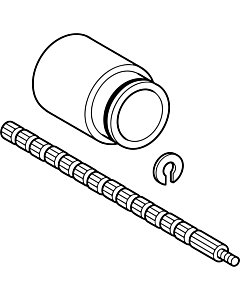 Hansa extension set 59911653 for flush-mounted multi-way conversion