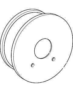 Hansa Rosette Brause Designo chrom 59912124 chr