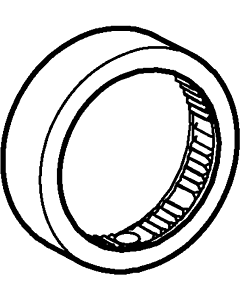Hansa Designo chrome-plated locking ring 59912130 chre