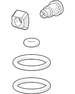 Hansa Wartungsset Wandbatterie 59912230  ab Baujahr 1995