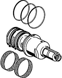 Hansa Regelteil G3/4 UP-Thermostat 59912331 59912331