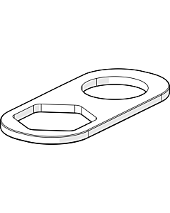 Hansa assembly key pedestal valve 59912334 for assembly