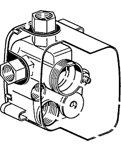Hansa box complete concealed thermostat 59912379