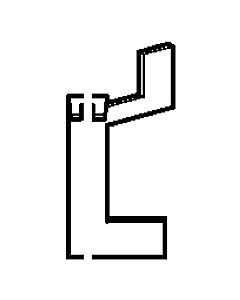 Hansa battery holder with retaining plate 59912442