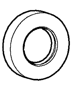 Hansa Rosette Wannenenlauf chrom 59912512