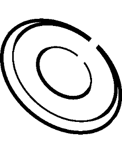 Hansa baffle plate M30x1 SW45Murano 59912523 M30 x 2000 , AF 45