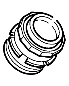 Hansa Befestigungsmutter M55 x 1 SW45 59912525 M55 x 1, AF 45