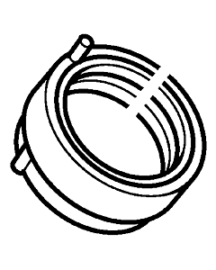 Hansa centering ring chrome-plated for Murano 59912526