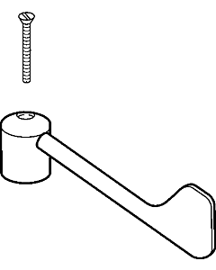Hansa Ärztehebelgriff Tempra ab 5.04 chrom 59912715 lang (2004-) chr