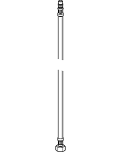 Hansa pressure hose M10 x 2000 - G3/8 600mm 59912719 x 2000 - 3/8, L=600mm
