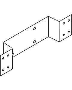 Hansa mounting bracket 59913086 suitable for drywall and pre-wall systems