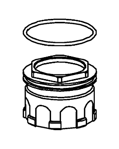 Hansa Befestigungsschraube M44 x 1 Sw 34 59913089 M44x1 AF 34