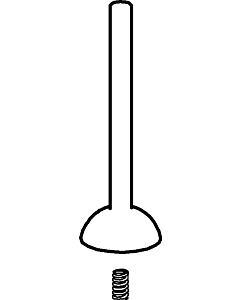 Hansa Pin-Hebel komplett chrom 59913090