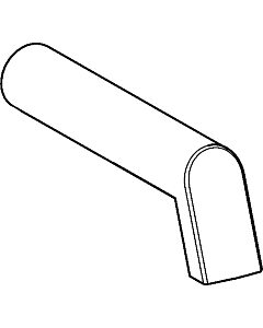 Hansa Wandauslauf komplett 240 mm 59913175