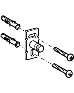 Hansa montage barre murale complète 59913178