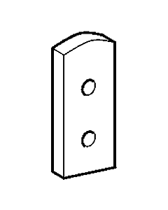 Hansa entretoise 5 mm chromé 59913179