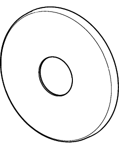 Hansa Rosette d: 60 mm mit Dichtung 59913180