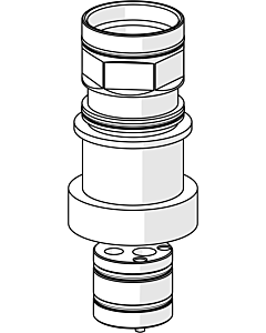 Hansa kit d&#39;extension 59913189 pour système de rebord de baignoire, 30 mm, HM 3,5